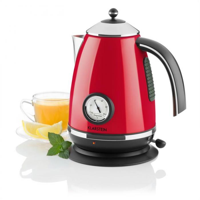 ẤM SIÊU TỐC KLARSTEIN 1,7 LÍT (MẦU ĐỎ)
