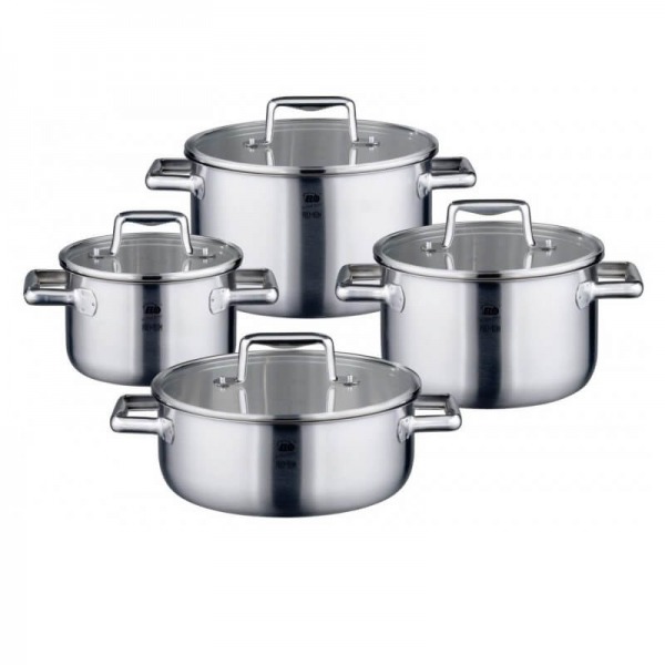BỘ NỒI INOX ĐÁY LIỀN ELO 4 CHIẾC MULTILAYER