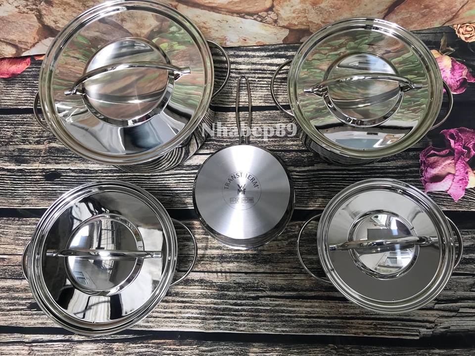 BỘ NỒI WMF GALA PLUS 4 NỒI 1 QUÁNH 5 BỘ NỒI WMF GALA PLUS 4 NỒI 1 QUÁNH