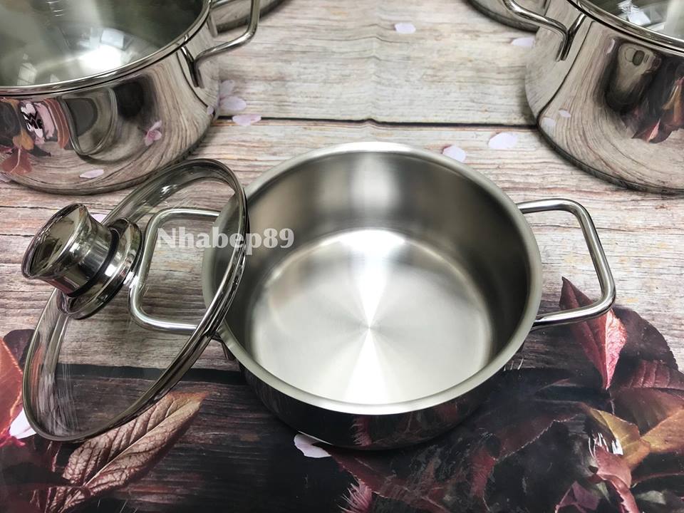BỘ NỒI WMF DIADEM PLUS 7 MÓN 6 BỘ NỒI WMF DIADEM PLUS 7 MÓN