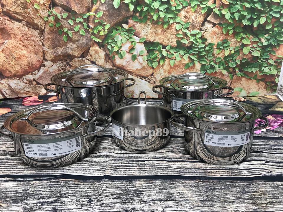 BỘ NỒI WMF GALA PLUS 4 NỒI 1 QUÁNH 2 BỘ NỒI WMF GALA PLUS 4 NỒI 1 QUÁNH