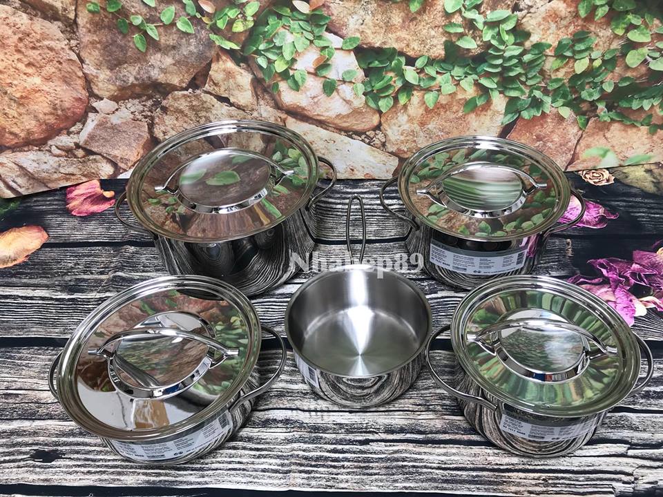 BỘ NỒI WMF GALA PLUS 4 NỒI 1 QUÁNH 3 BỘ NỒI WMF GALA PLUS 4 NỒI 1 QUÁNH