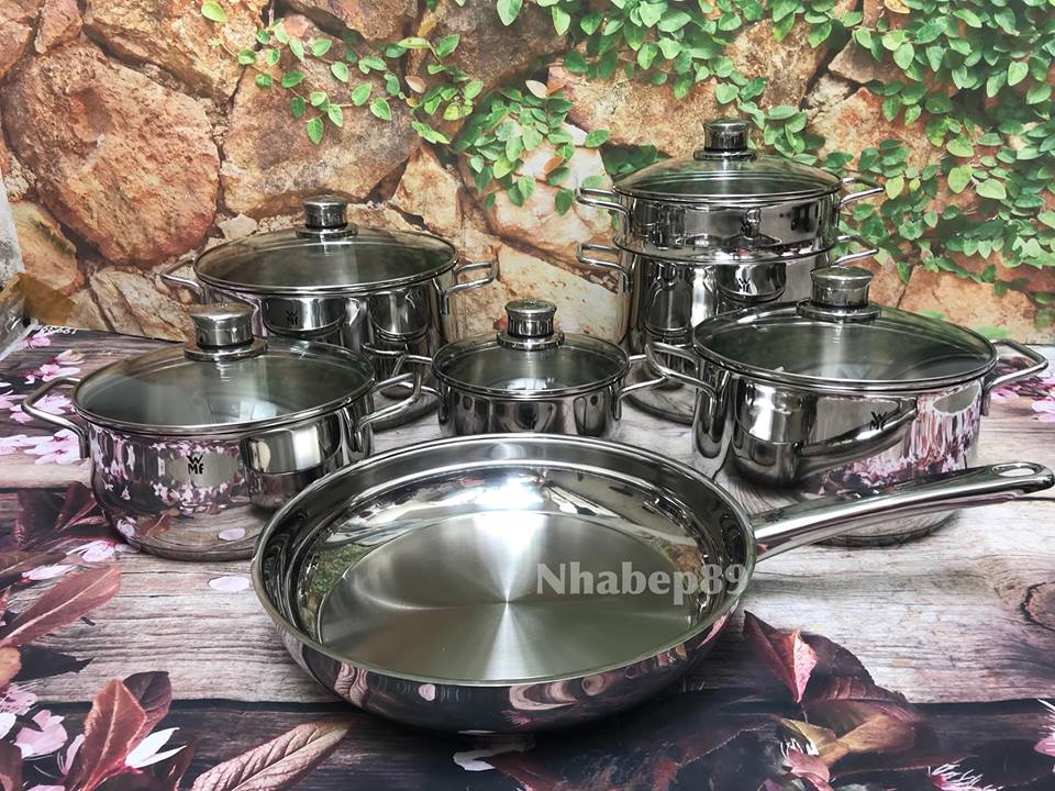BỘ NỒI WMF DIADEM PLUS 7 MÓN 1 BỘ NỒI WMF DIADEM PLUS 7 MÓN