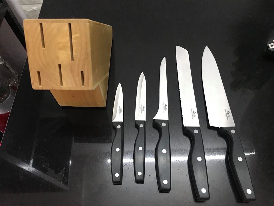 Bộ Dao Fissler Sharp Line Edition 6 Món 5 Bộ Dao Fissler Sharp Line Edition 6 Món