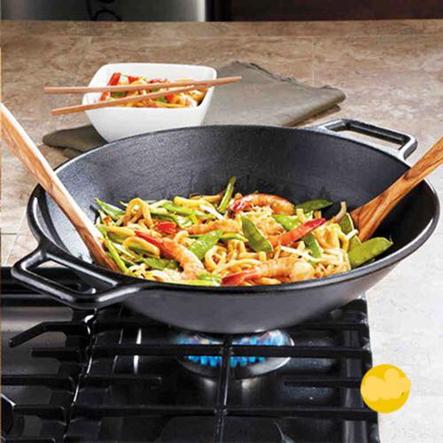 CHẢO GANG LODGE SÂU LÒNG 23CM 2 CHẢO GANG LODGE SÂU LÒNG 23CM