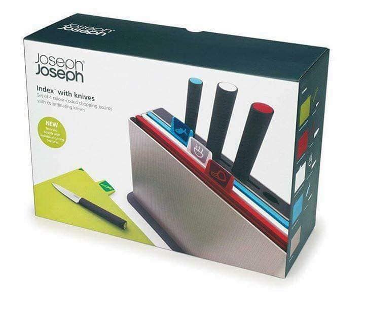 SET 8 DAO THỚT JOSEPH JOSEPH 3 SET 8 DAO THỚT JOSEPH JOSEPH