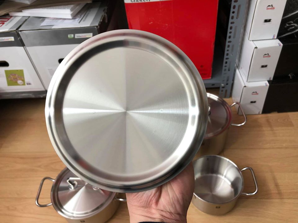 Bộ nồi Zwilling Twin Classic 4 Bóng Mờ 3 Bộ nồi Zwilling Twin Classic 4 Bóng Mờ