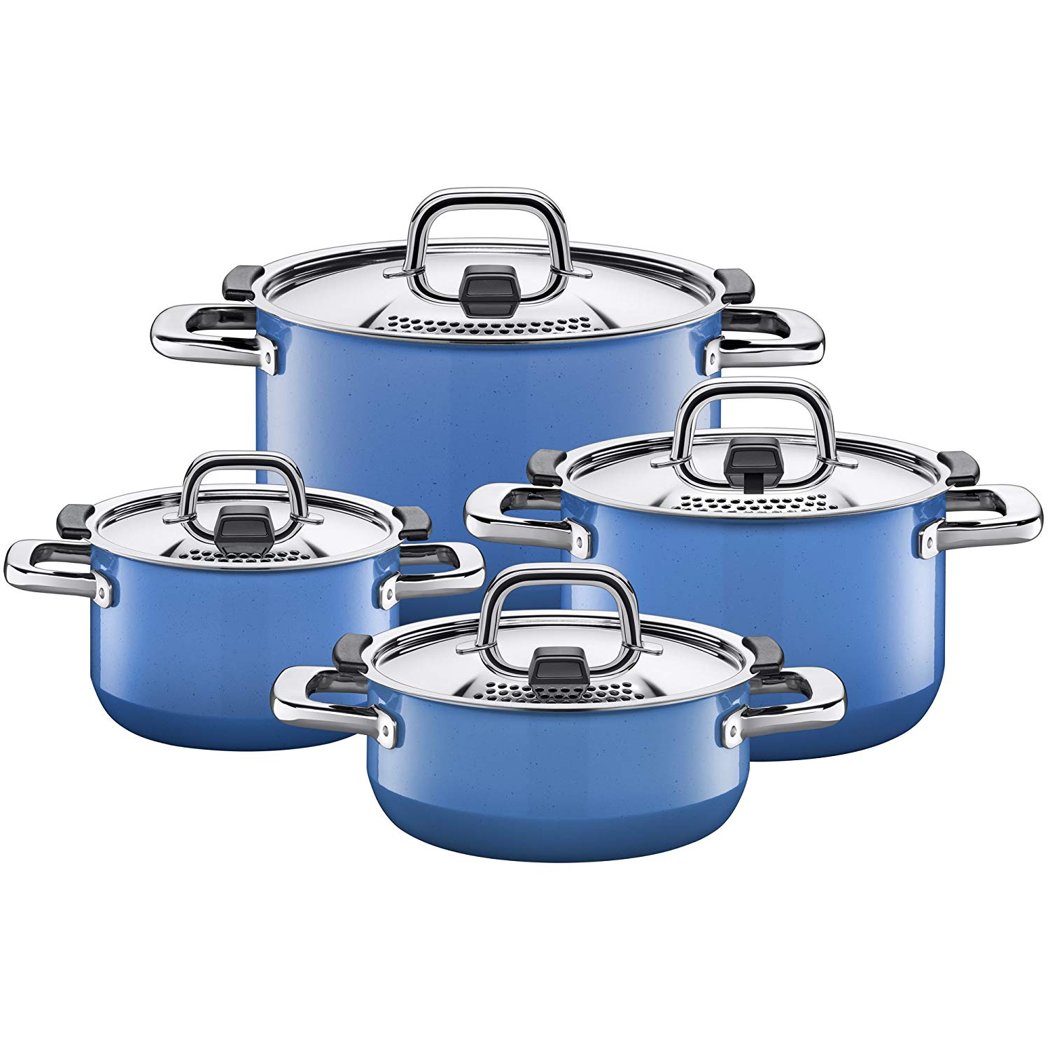 BỘ NỒI SILIT NATURE BLUE 4 NỒI