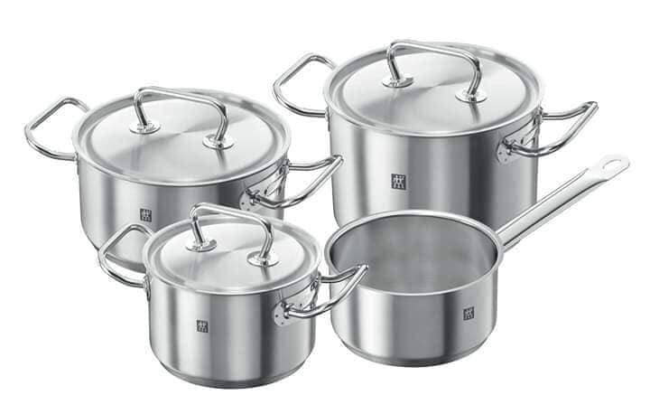 Bộ nồi Zwilling Twin Classic 4 Bóng Mờ 1 Bộ nồi Zwilling Twin Classic 4 Bóng Mờ