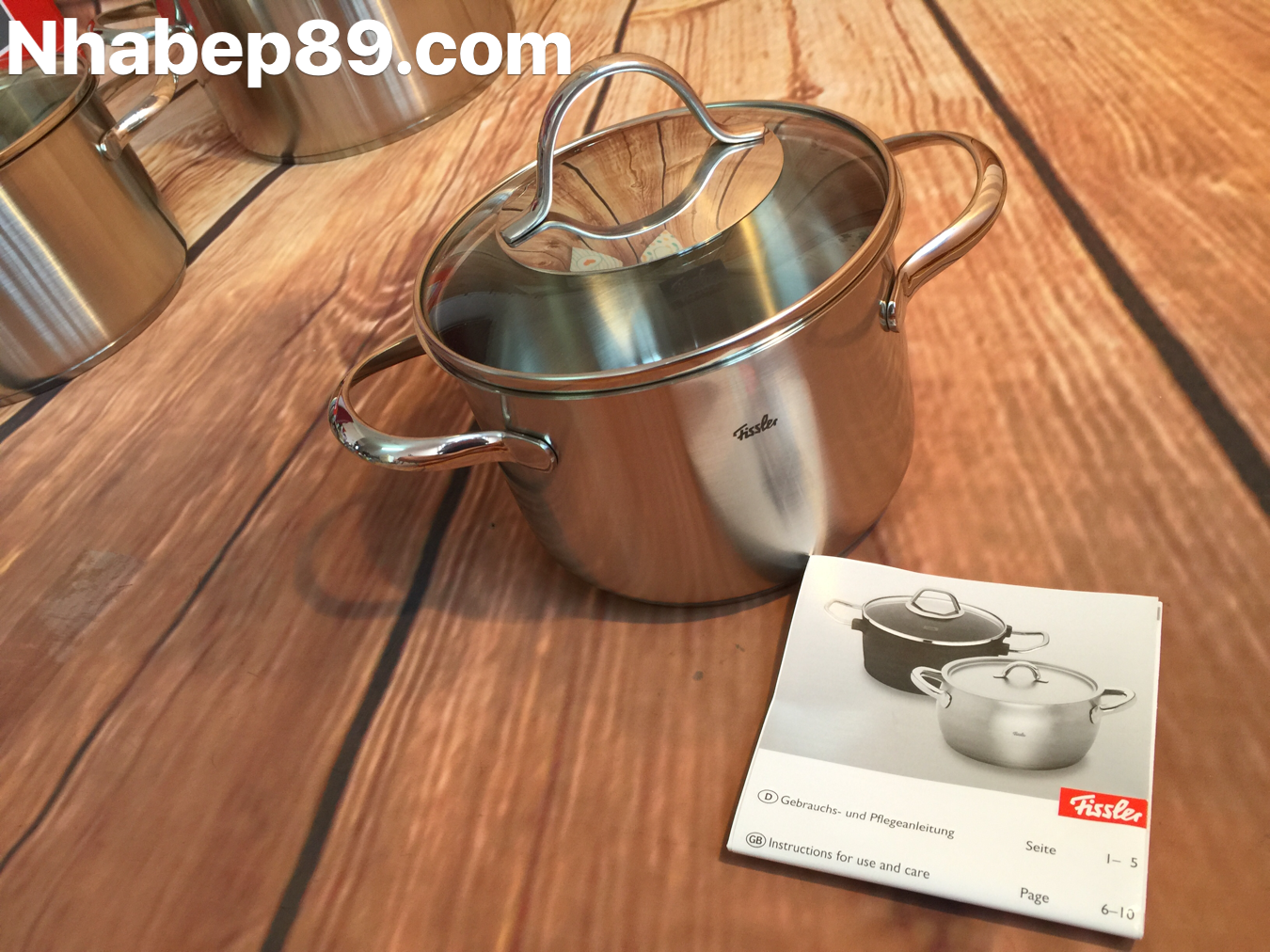 BỘ NỒI INOX FISSLER PARIS 5 MÓN BỘ NỒI INOX FISSLER PARIS 5 MÓN.