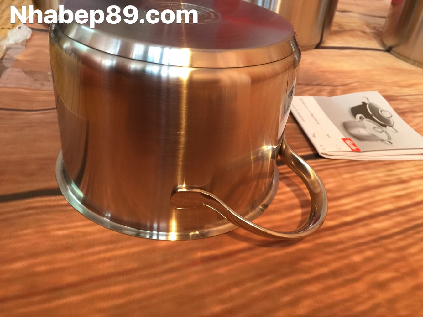 BỘ NỒI INOX FISSLER PARIS 5 MÓN BỘ NỒI INOX FISSLER PARIS 5 MÓN.