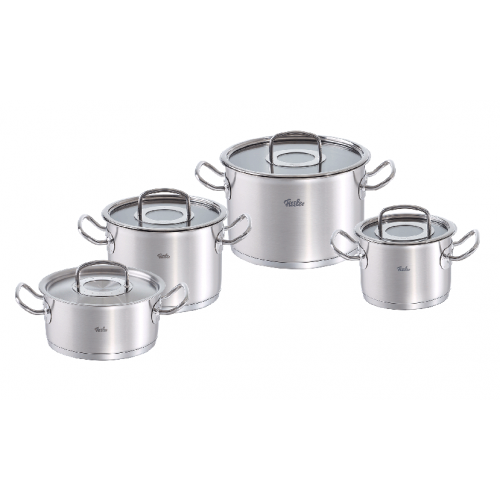 BỘ NỒI TỪ FISSLER ORIGINAL PROFI COLLECTION 4 MÓN NẮP KÍNH