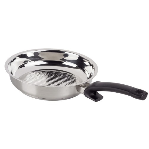 CHẢO TỪ FISSLER CRISPY STEELUX COMFORT 24CM