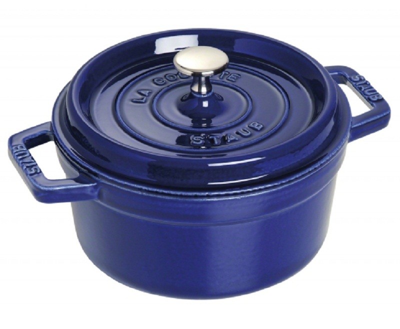 NỒI GANG STAUB MẦU XANH ĐEN 22CM