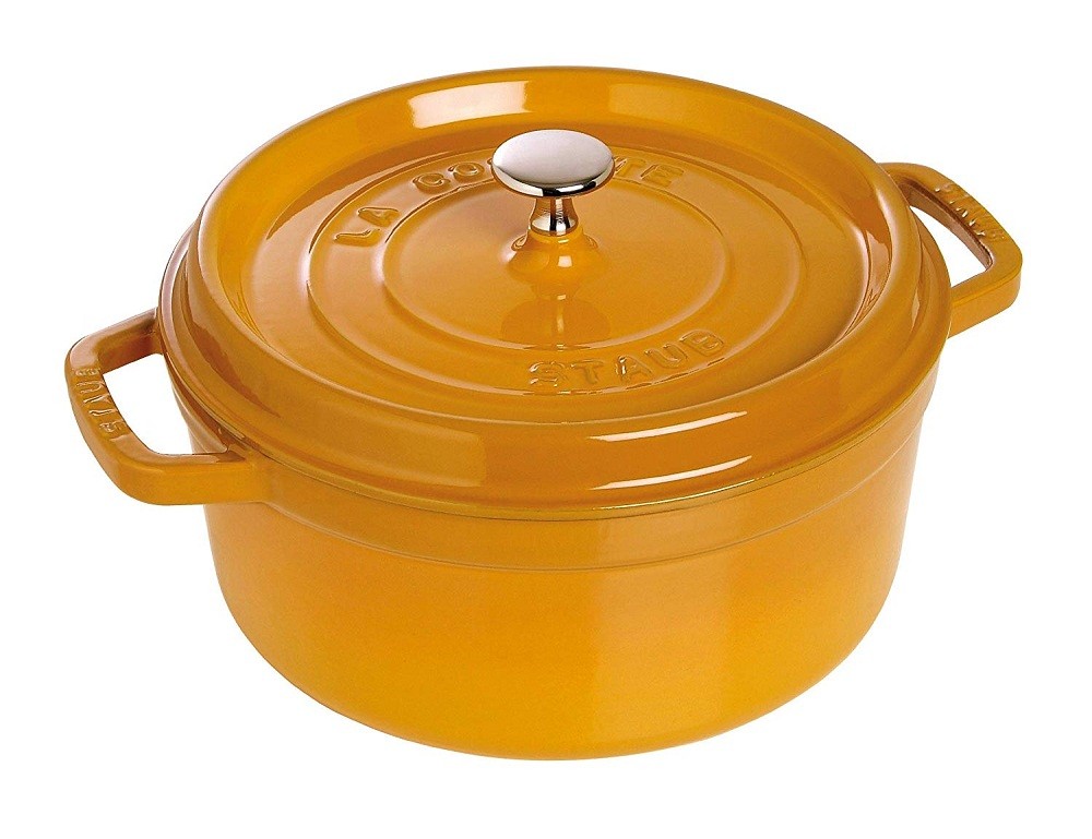 NỒI GANG STAUB MẦU VÀNG 24 CM