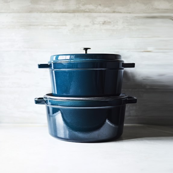 NỒI GANG STAUB LA MER ROUND 22 (GRADE B) 2 NỒI GANG STAUB LA MER ROUND 22 (GRADE B)