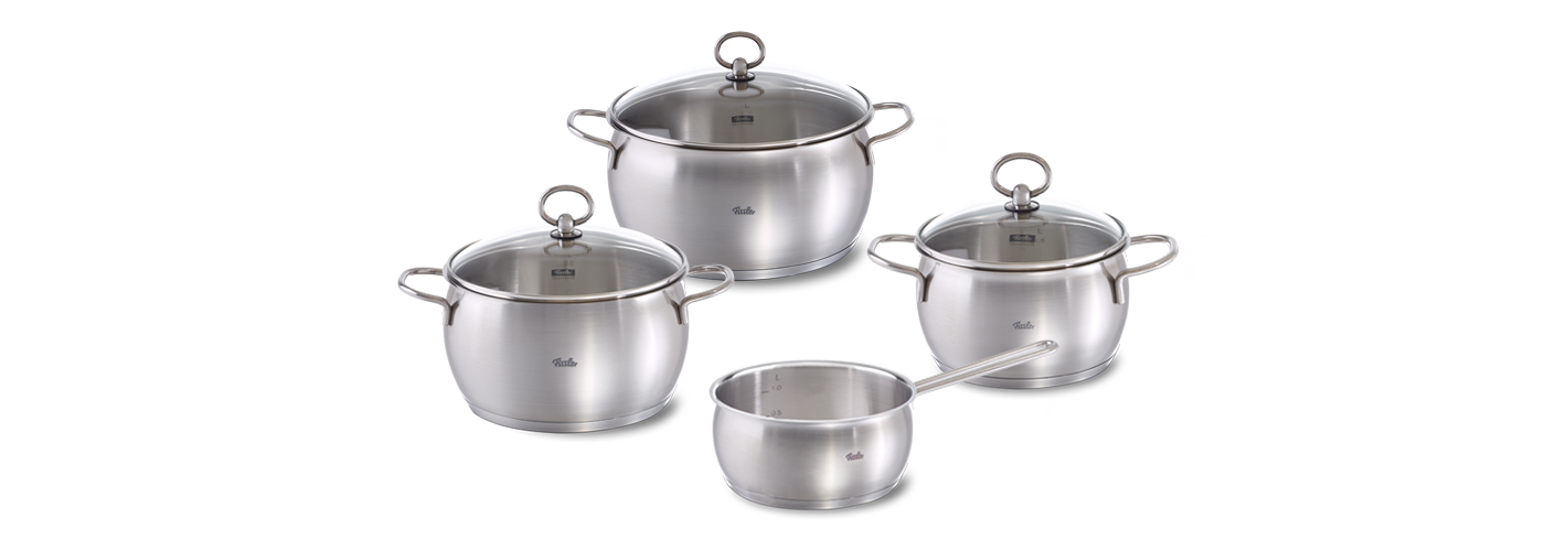 Bộ nồi inox cao cấp Fissler C+S Prestige 4 món