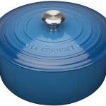 NỒI GANG LE CREUSET SIZE 24CM MÀU XANH MARSEILE