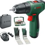 Máy khoan không dây Bosch EasyDrill 1200 (pin 2.0 Ah, Hệ thống 12 Volt, bộ mũi khoan và vặn vít)