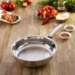 CHẢO FISSLER INOX CRISPY STEELUX PREMIUM 20 CM CHẢO FISSLER INOX CRISPY STEELUX PREMIUM 20 CM