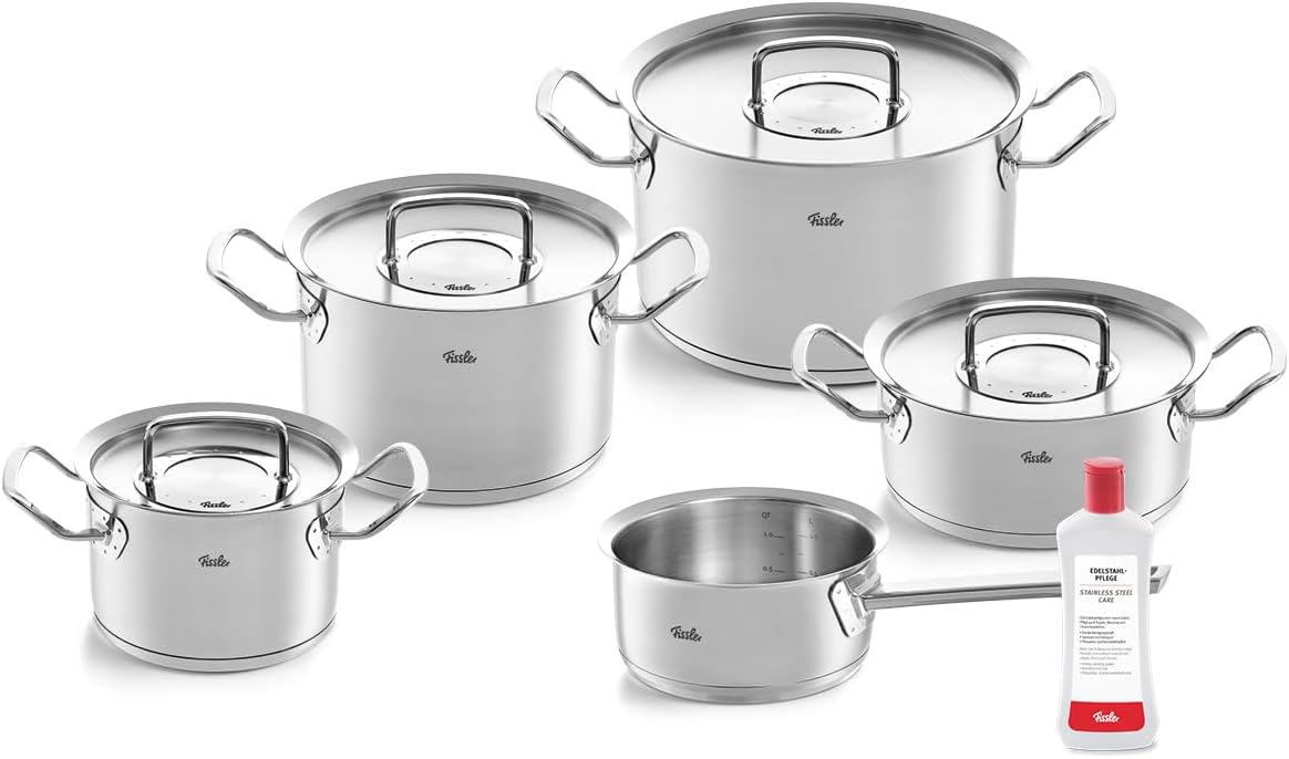 BỘ NỒI FISSLER PROFI 4 NỒI 1 QUÁNH NẮP INOX TẶNG TẨY INOX
