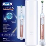 Bán Chải Đánh Răng Oral-B GENIUS X Rose Gold + Hộp đựng du lịch