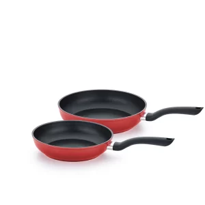 Set chảo Fissler Cenit mầu đỏ 24-28 cm