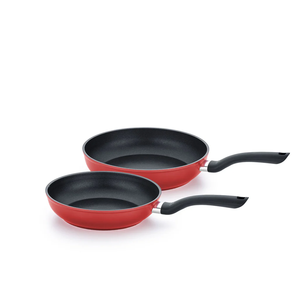 Set chảo Fissler Cenit mầu đỏ 24-28 cm