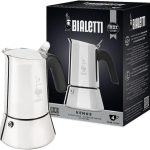 ẤM PHA CÀ PHÊ ESPRESSO BIALETTI VENUS 4 CUP MÀU BẠC ẤM PHA CÀ PHÊ ESPRESSO BIALETTI VENUS 4 CUP MÀU BẠC