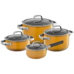 BỘ NỒI WMF FUSIONTEC SET 4 MÀU VÀNG BỘ NỒI WMF FUSIONTEC SET 4 MÀU VÀNG