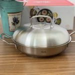 CHẢO INOX FISSLER PROFI 2 QUAI 28CM CÓ NẮP INOX