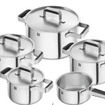 Bộ nồi Zwilling Pure set 5 mầu bạc Bộ nồi Zwilling Pure set 5 mầu bạc