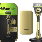 DẠO CẠO ƯỚT DÀNH CHO NAM GILLETTE LABS KÈM HỘP ĐỰNG MẦU GOLD