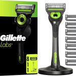 Dao cạo râu Gillette Labs 1 đế và 8 lưỡi thay thế