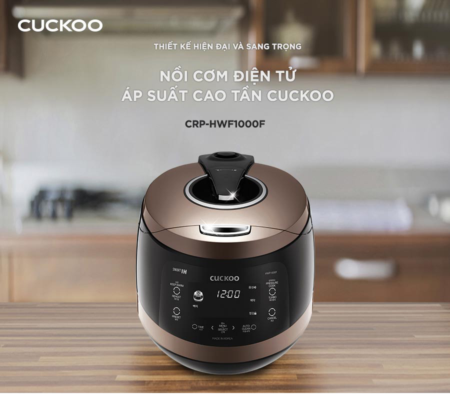 Nồi cơm điện cao tần Cuckoo CRP-HWF1000F 1.8L