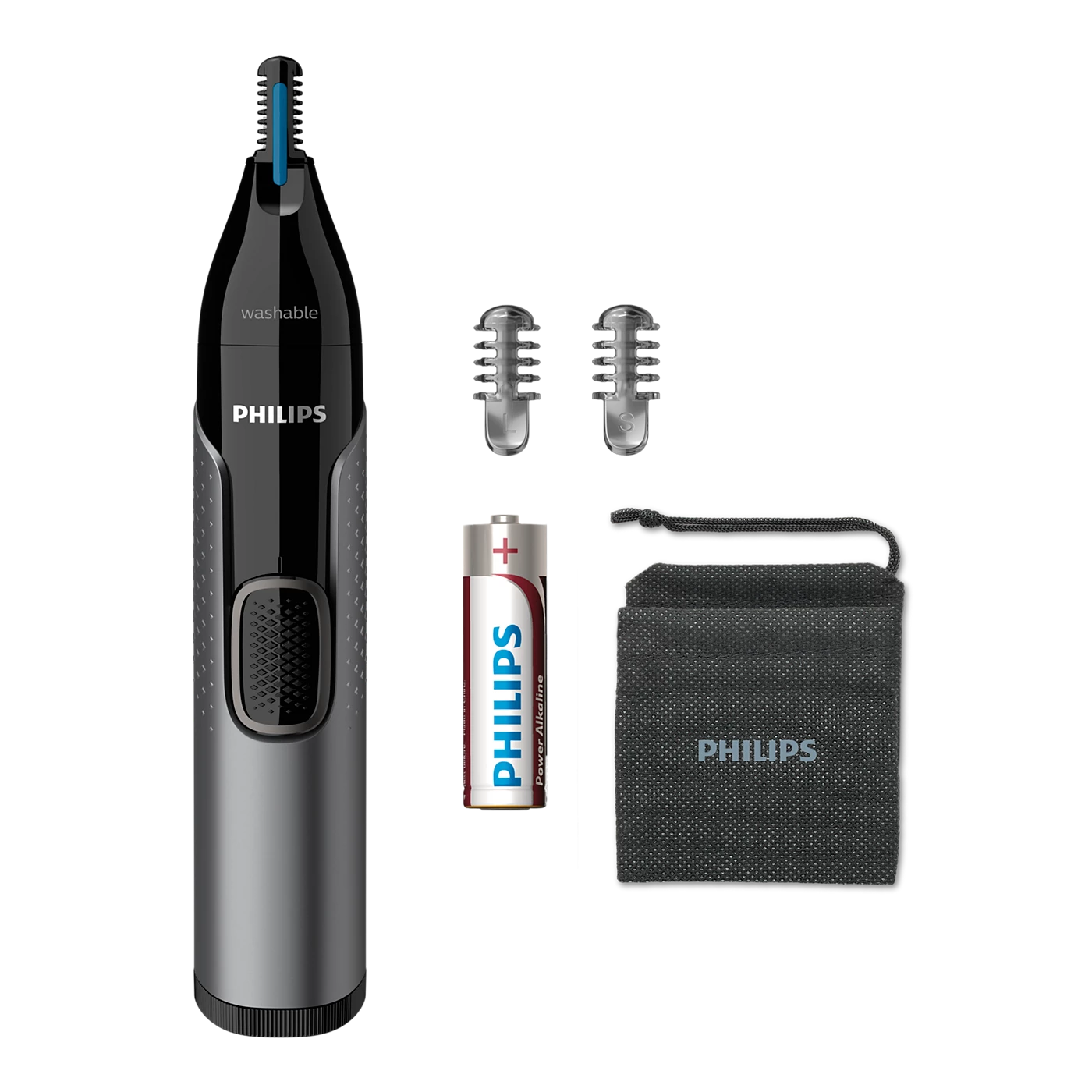 Máy tỉa lông mũi, lông tai và lông mày Philips Nose trimmer 3000 NT3650/16