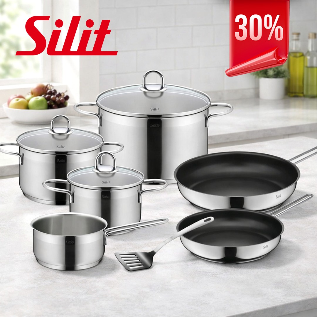 BỘ NỒI SILIT DIAMANT 7 MÓN MẪU MỚI