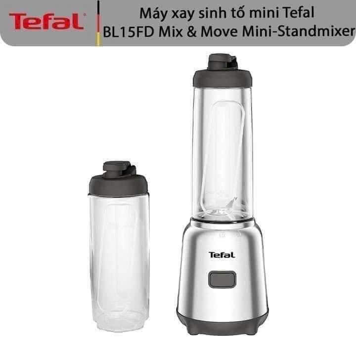 Máy xay sinh tố mini TEFAL Premium BL15FD30 Mix & Move (2 bình)