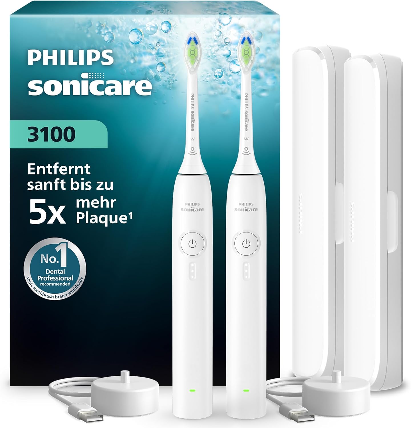 Bàn chải  điện Philips Sonicare Series 3100 HX4072/41