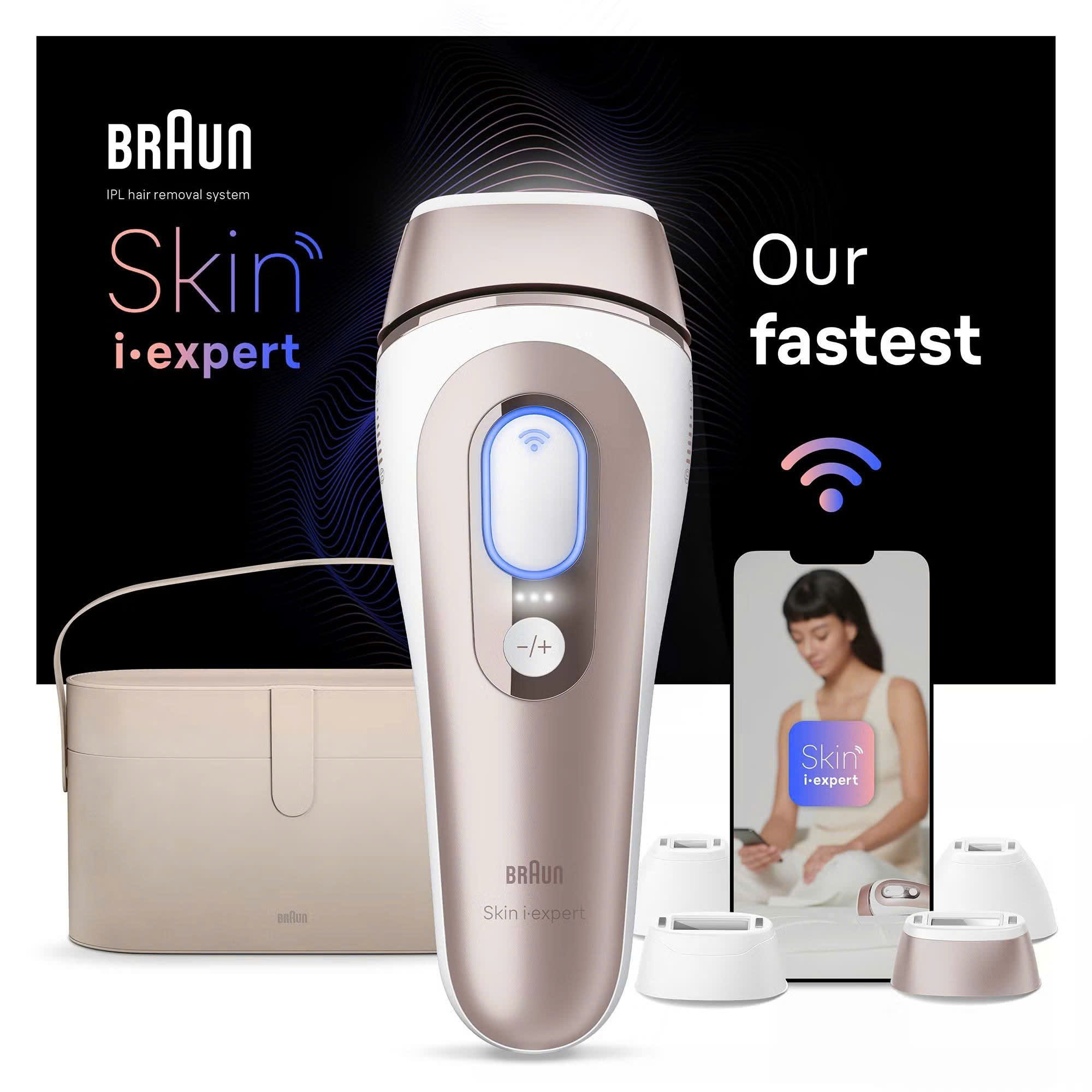MÁY TRIỆT LÔNG BRAUN SKIN I-EXPERT PRO 7 PL7387