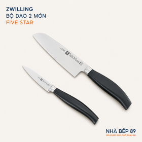 BỘ DAO ZWILLING FIVE STAR SET 2 MŨI VÁT