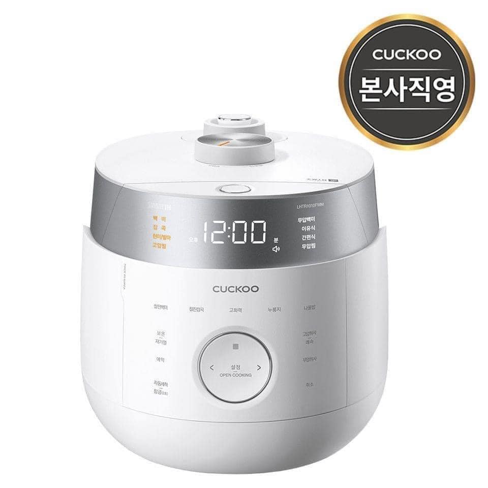 Nồi Cơm Điện Cao Cần Cuckoo CRP-LHTR 1010FB 1.8L Màu Trắng