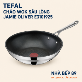 Chảo Sâu lòng Tefal Jamie Oliver E3101925 Wok - 28 cm