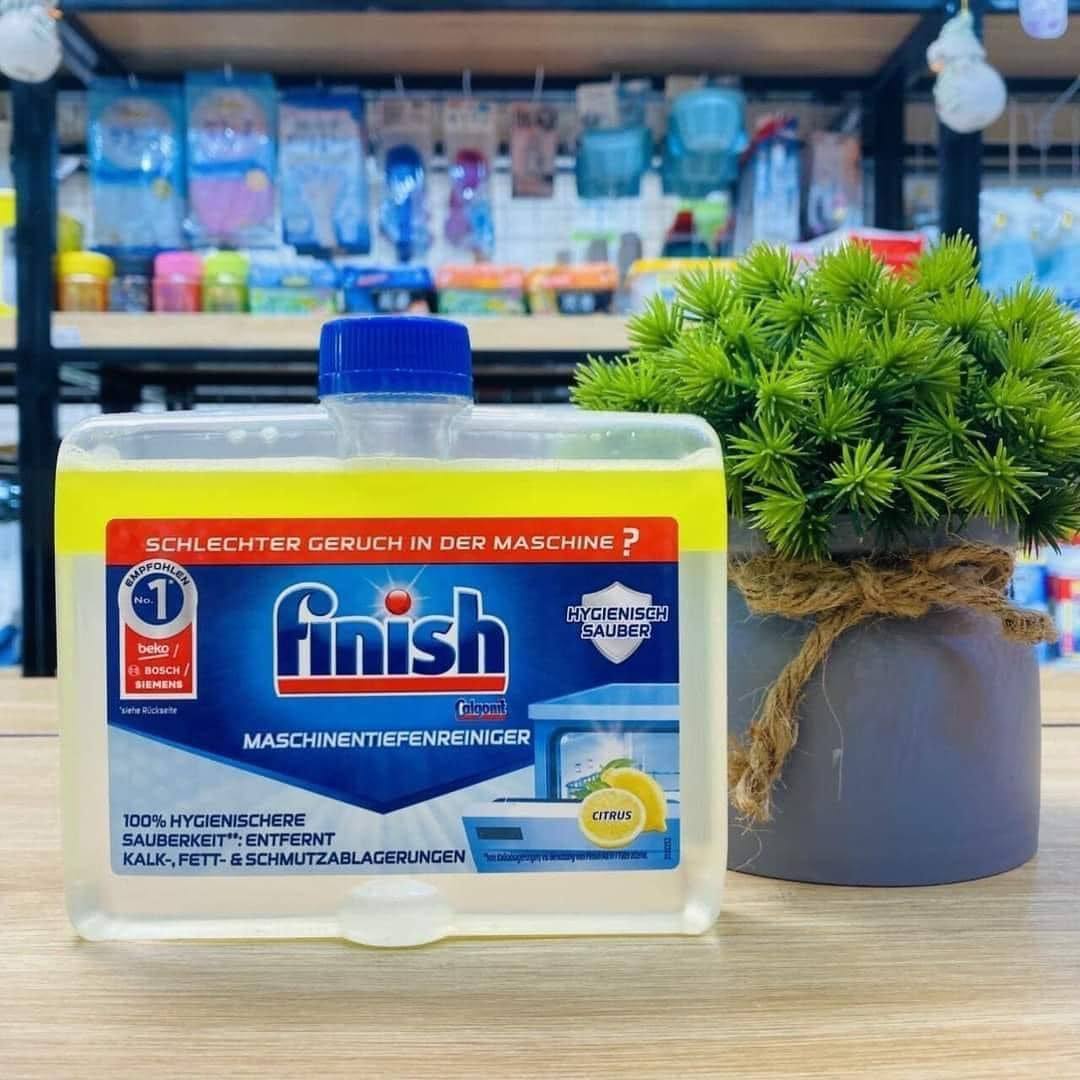 Dung dịch tổng vệ sinh máy rửa bát Finish Hycienic 250ml