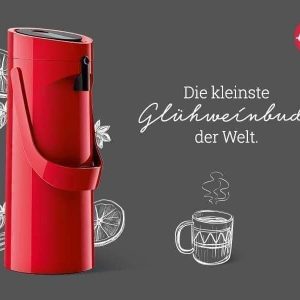 BÌNH GIỮ NHIỆT EMSA PONZA MÀU ĐỎ DUNG TÍCH 1,9L