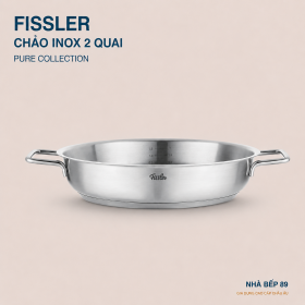 CHẢO INOX FISSLER PURE COLECTION 24CM 2 QUAI