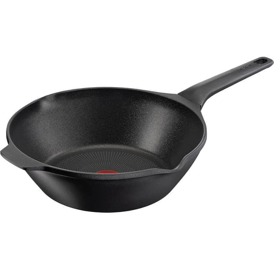 Chảo đúc cao cấp sâu lòng Tefal Robusto có miệng rót 28cm