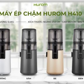 MÁY ÉP CHẬM HUROM H410