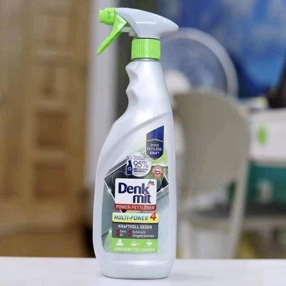 Xịt vệ sinh bếp từ đa năng Denkmit 750ml