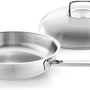 Chảo Fissler Original Profi Collection 28 cm kèm nắp inox phẳng